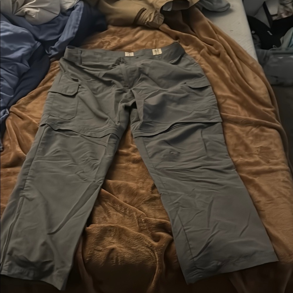 Men's Gray Cargo Pants